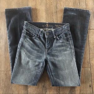 7 For All Mankind High Waist Bootcut Jeans Sz 26